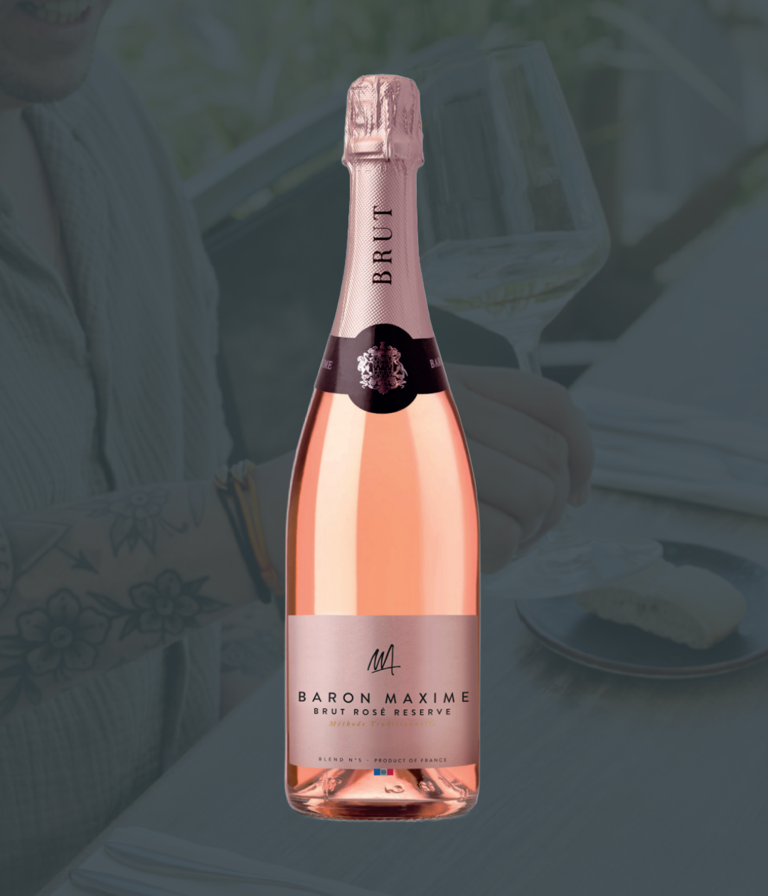 Baron maxime Brut Rosé Frans Provence wijn bubbel Voila Reserve