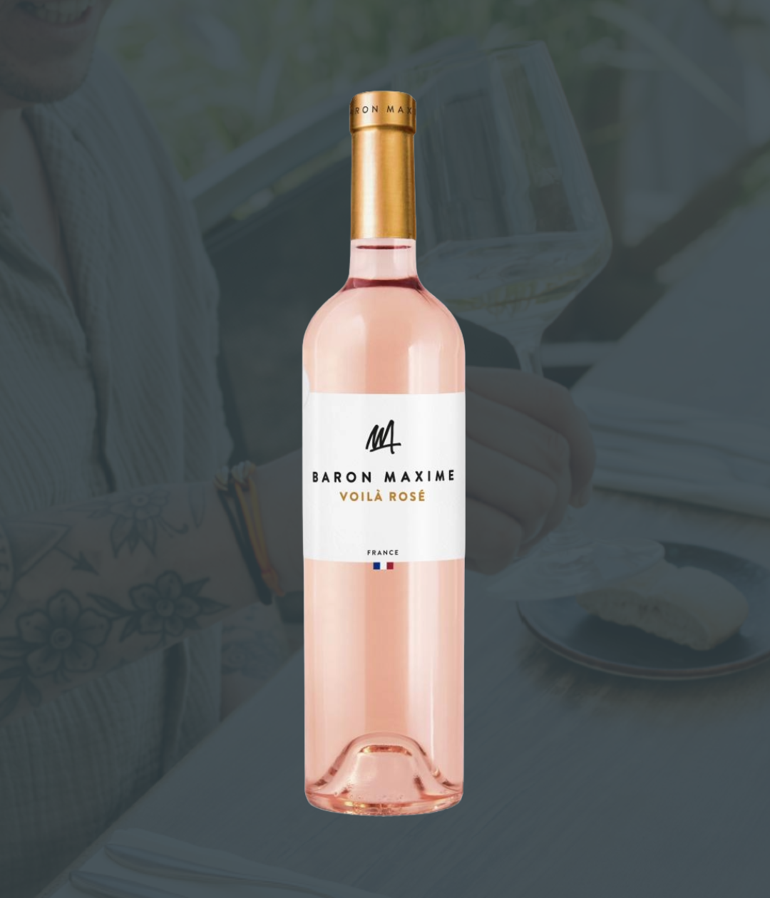 Baron Maxime Voila Rose Provence Frans zomer