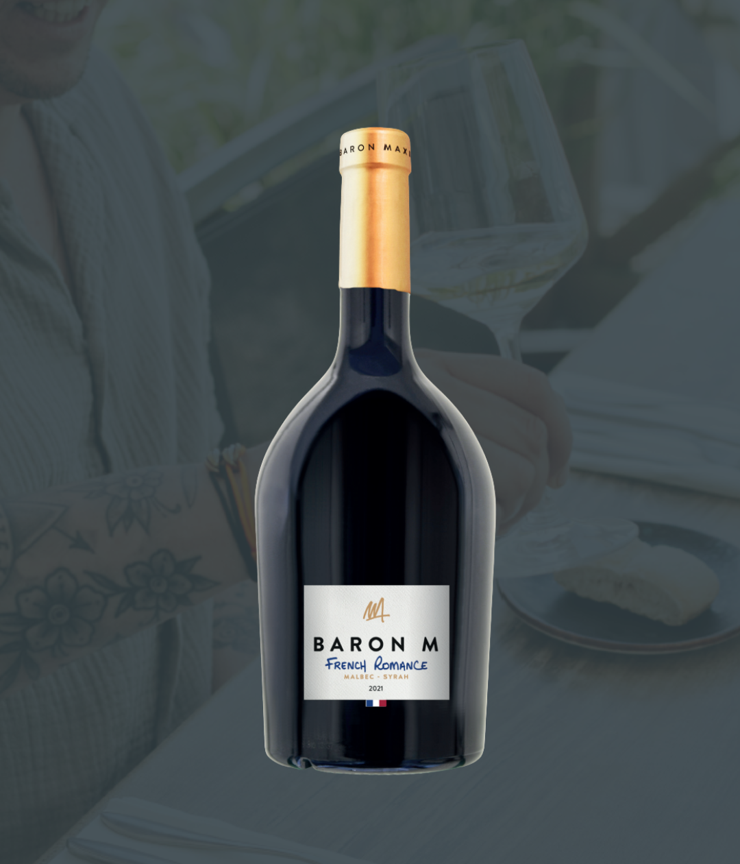 French Romance Baron m Maxime Provence Wijn Malbec Rood Rode